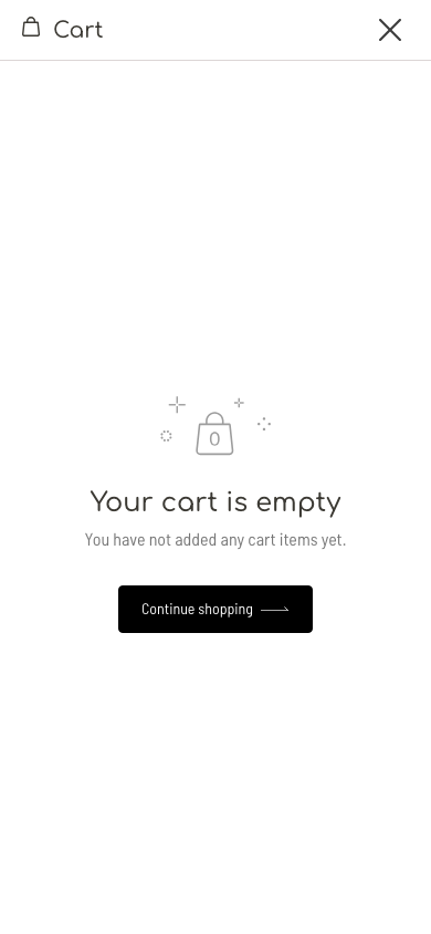 Cart → panel opened — Navi+ on the Fame Shopify theme Cart → panel opened — Navi+ on the Fame Shopify theme