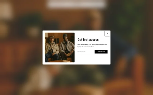 Full-page desktop screenshot of Shopify Fit Check theme demo store