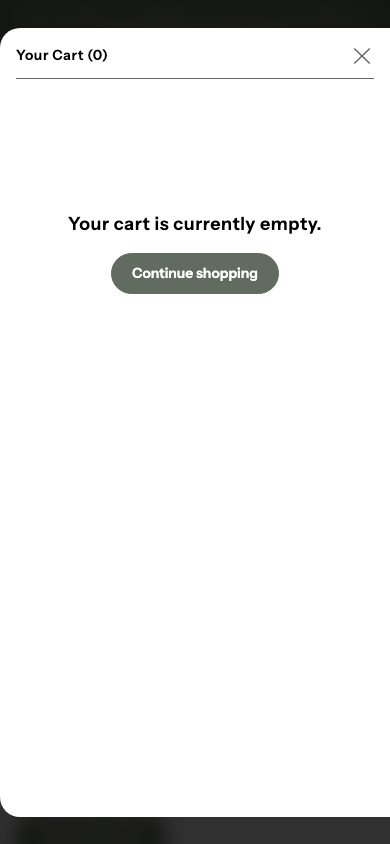 Cart → panel opened — Navi+ on the Flaunt Shopify theme Cart → panel opened — Navi+ on the Flaunt Shopify theme