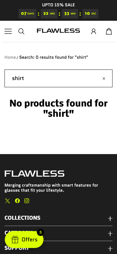 Search → panel opened — Navi+ on the Flawless Shopify theme Search → panel opened — Navi+ on the Flawless Shopify theme