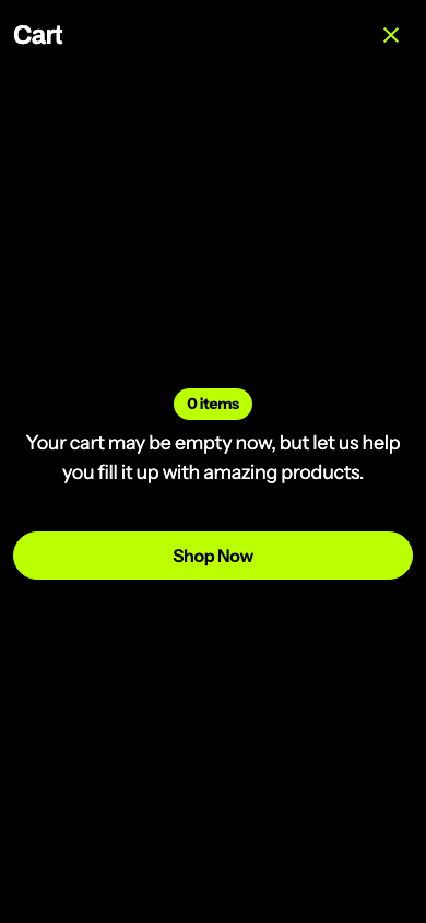 Cart → panel opened — Navi+ on the Force Shopify theme