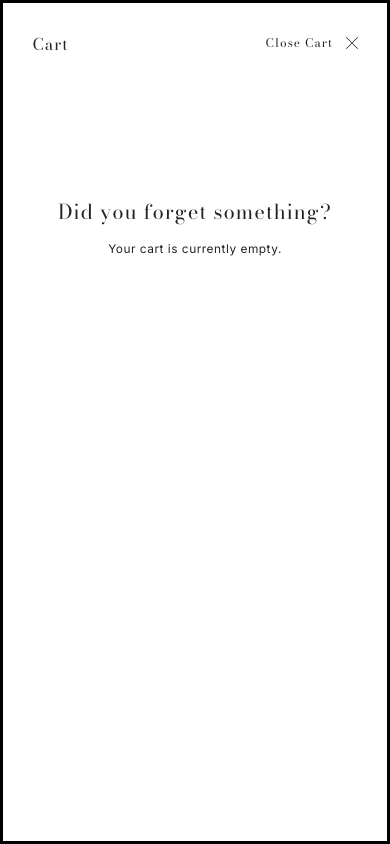 Cart → panel opened — Navi+ on the Forge Shopify theme Cart → panel opened — Navi+ on the Forge Shopify theme