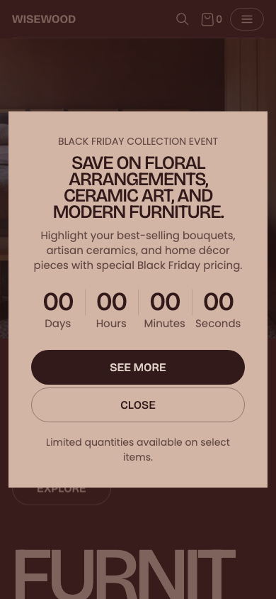 Cart → panel opened — Navi+ on the Fullframe Shopify theme Cart → panel opened — Navi+ on the Fullframe Shopify theme
