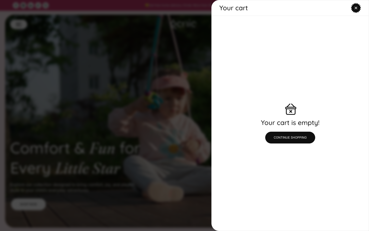 Cart → panel opened — Navi+ on the Genie Shopify theme Cart → panel opened — Navi+ on the Genie Shopify theme