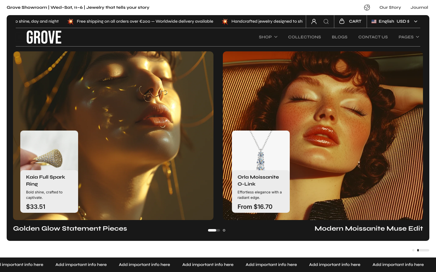 Icon before logo — Navi+ on the Grove Shopify theme Icon before logo — Navi+ on the Grove Shopify theme