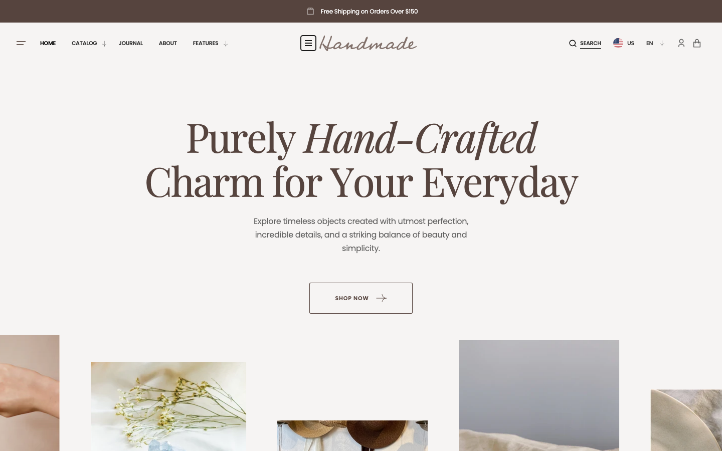 Icon before logo — Navi+ on the Handmade Shopify theme Icon before logo — Navi+ on the Handmade Shopify theme