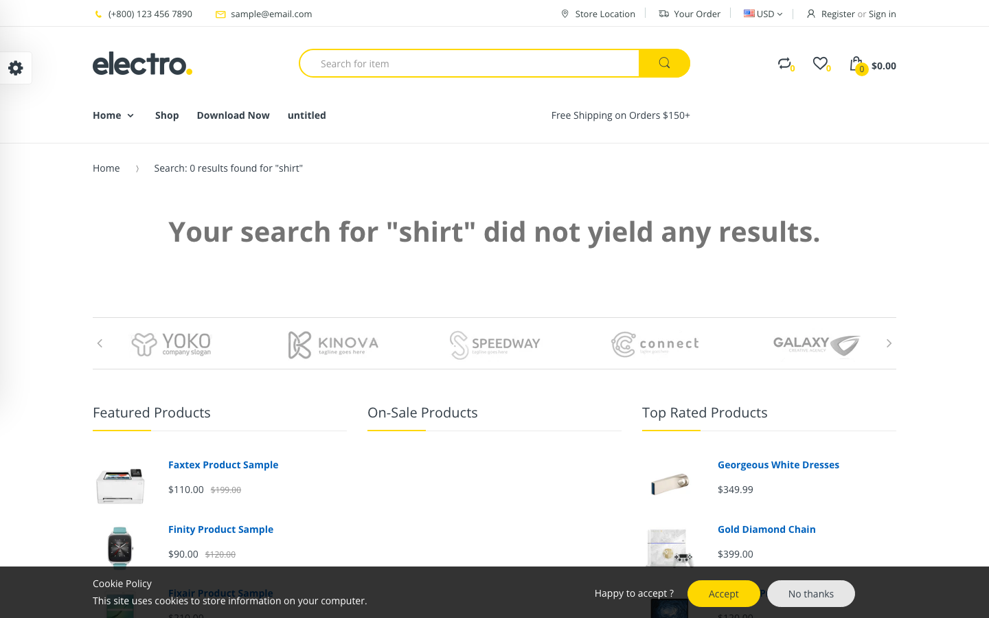 Search → panel opened — Navi+ on the Handy Shopify theme Search → panel opened — Navi+ on the Handy Shopify theme