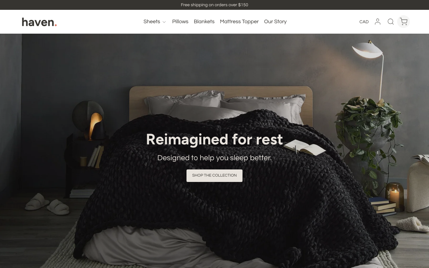 Replace main menu — Navi+ on the Haven Shopify theme Replace main menu — Navi+ on the Haven Shopify theme