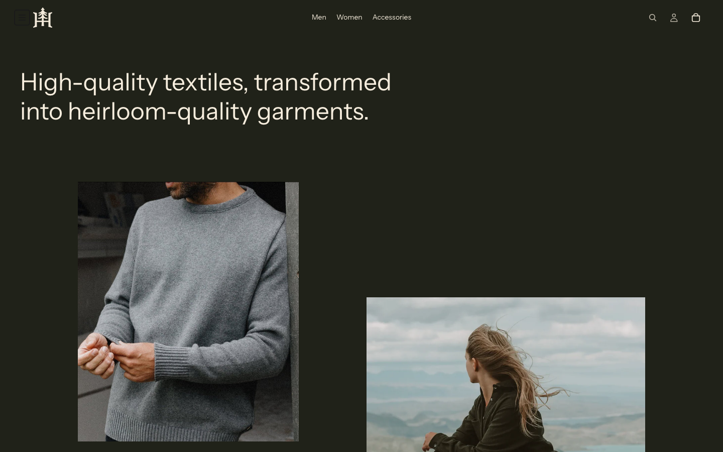 Icon before logo — Navi+ on the Heritage Shopify theme Icon before logo — Navi+ on the Heritage Shopify theme