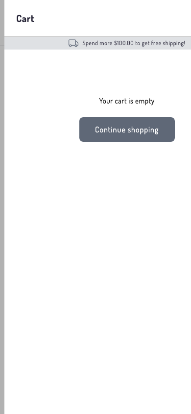 Cart → panel opened — Navi+ on the Kairo Shopify theme Cart → panel opened — Navi+ on the Kairo Shopify theme
