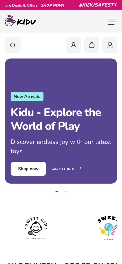 Cart → panel opened — Navi+ on the Kidu Shopify theme Cart → panel opened — Navi+ on the Kidu Shopify theme
