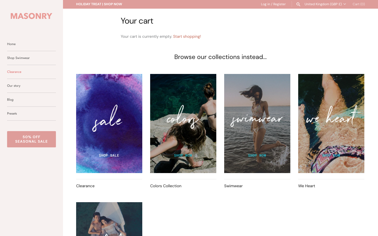Cart → panel opened — Navi+ on the Masonry Shopify theme Cart → panel opened — Navi+ on the Masonry Shopify theme