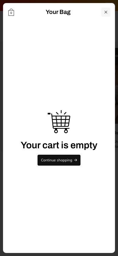 Cart → panel opened — Navi+ on the Metro Shopify theme Cart → panel opened — Navi+ on the Metro Shopify theme