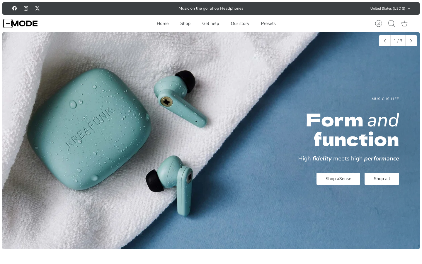Icon before logo — Navi+ on the Mode Shopify theme Icon before logo — Navi+ on the Mode Shopify theme