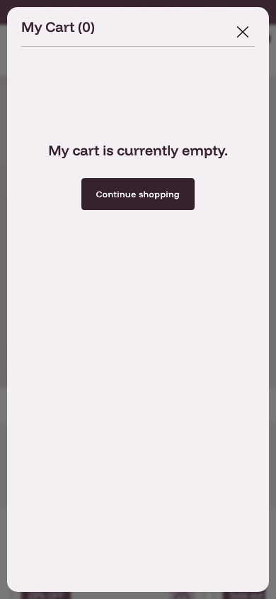 Cart → panel opened — Navi+ on the Nexus Shopify theme Cart → panel opened — Navi+ on the Nexus Shopify theme