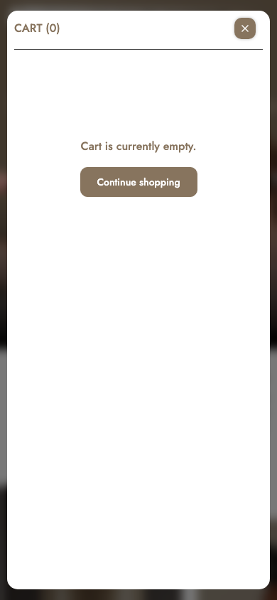 Cart → panel opened — Navi+ on the Noble Shopify theme Cart → panel opened — Navi+ on the Noble Shopify theme