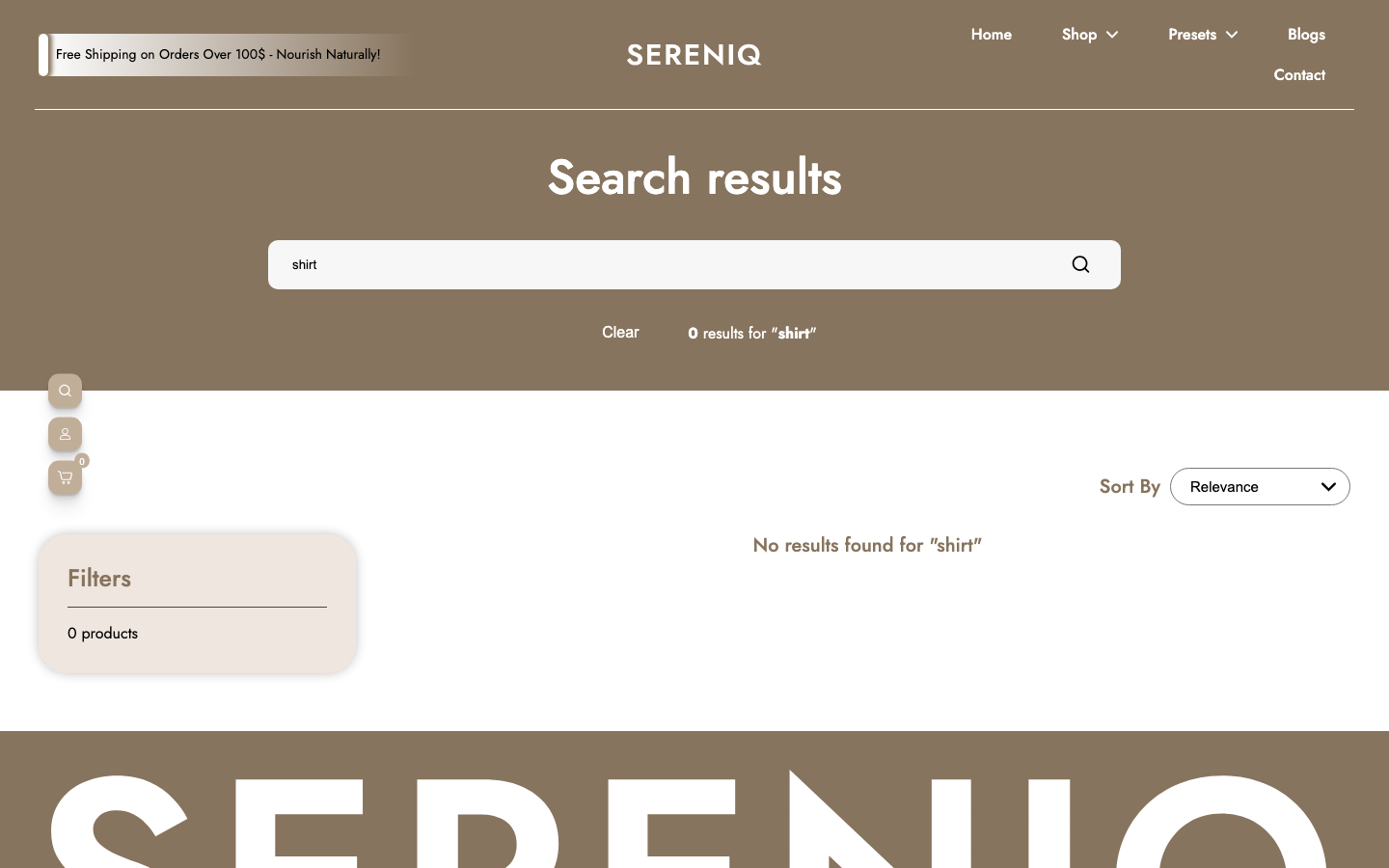 Search → panel opened — Navi+ on the Noble Shopify theme Search → panel opened — Navi+ on the Noble Shopify theme