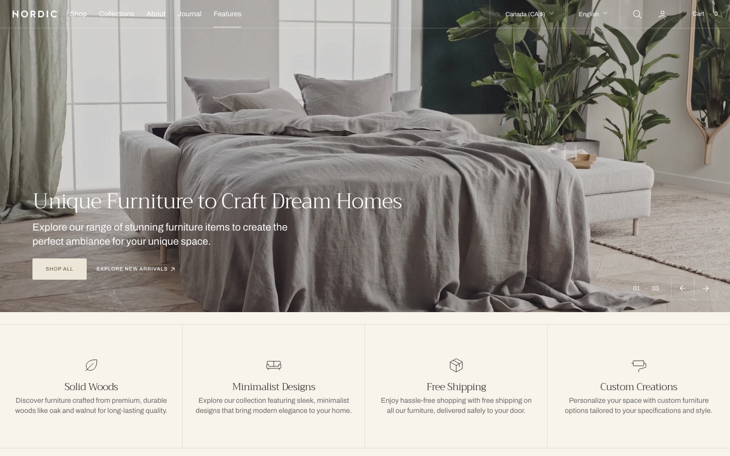 Replace main menu — Navi+ on the Nordic Shopify theme Replace main menu — Navi+ on the Nordic Shopify theme