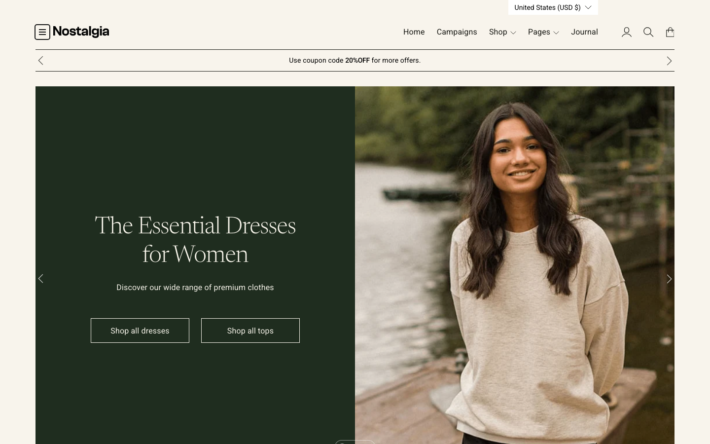 Icon before logo — Navi+ on the Nostalgia Shopify theme Icon before logo — Navi+ on the Nostalgia Shopify theme