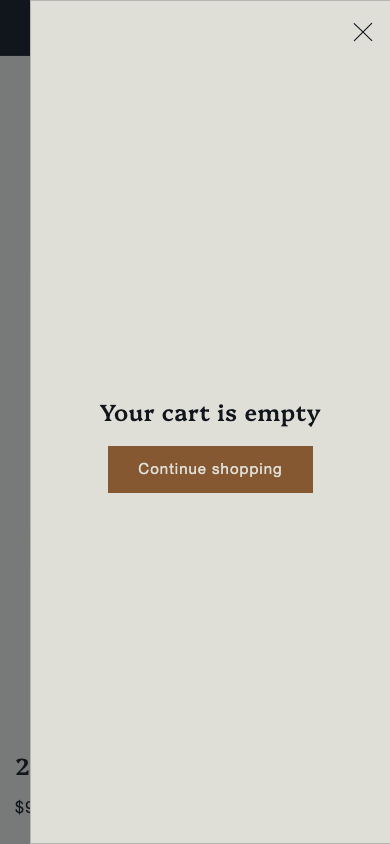 Cart → panel opened — Navi+ on the Origin Shopify theme Cart → panel opened — Navi+ on the Origin Shopify theme