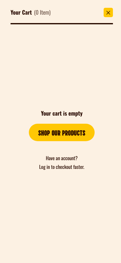 Cart → panel opened — Navi+ on the Pesto Shopify theme Cart → panel opened — Navi+ on the Pesto Shopify theme