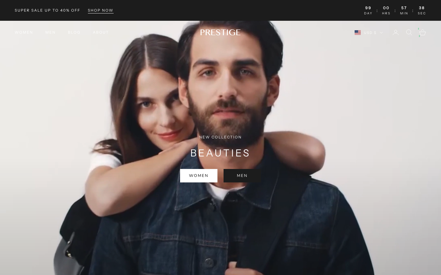 Cart → panel opened — Navi+ on the Prestige Shopify theme Cart → panel opened — Navi+ on the Prestige Shopify theme