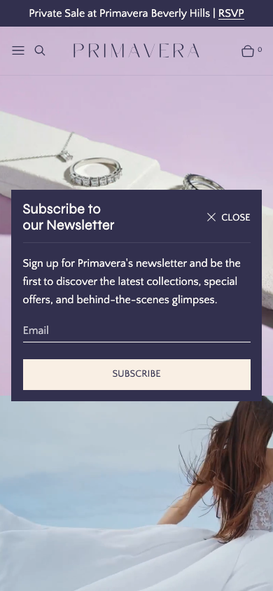 Hamburger → panel opened — Navi+ on the Primavera Shopify theme Hamburger → panel opened — Navi+ on the Primavera Shopify theme