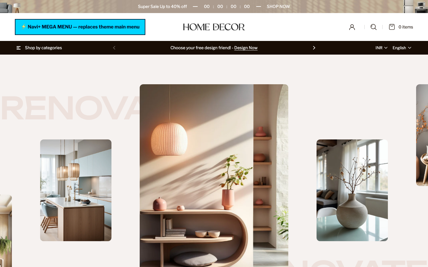 Replace main menu — Navi+ on the Renovate Shopify theme Replace main menu — Navi+ on the Renovate Shopify theme