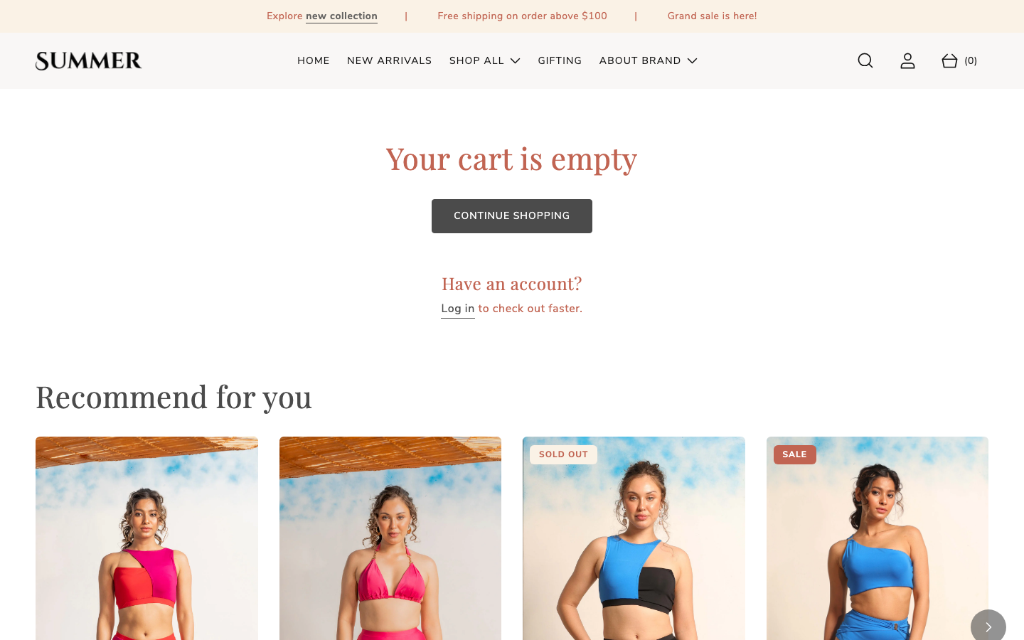 Cart → panel opened — Navi+ on the Retro Shopify theme Cart → panel opened — Navi+ on the Retro Shopify theme