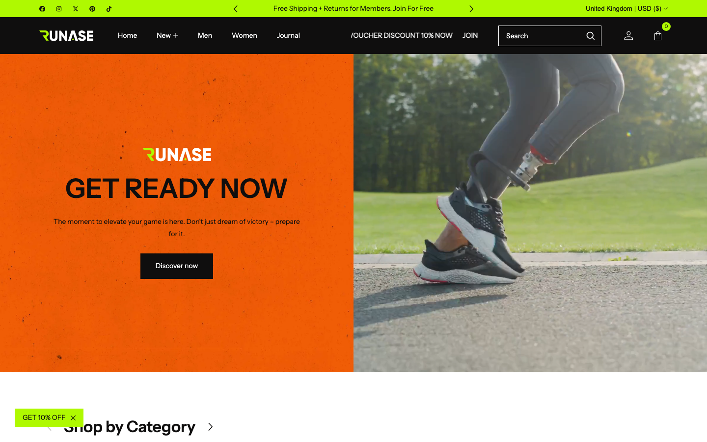 Replace main menu — Navi+ on the Runase Shopify theme Replace main menu — Navi+ on the Runase Shopify theme