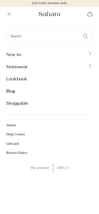 Hamburger → panel opened — Navi+ on the Sahara Shopify theme Hamburger → panel opened — Navi+ on the Sahara Shopify theme
