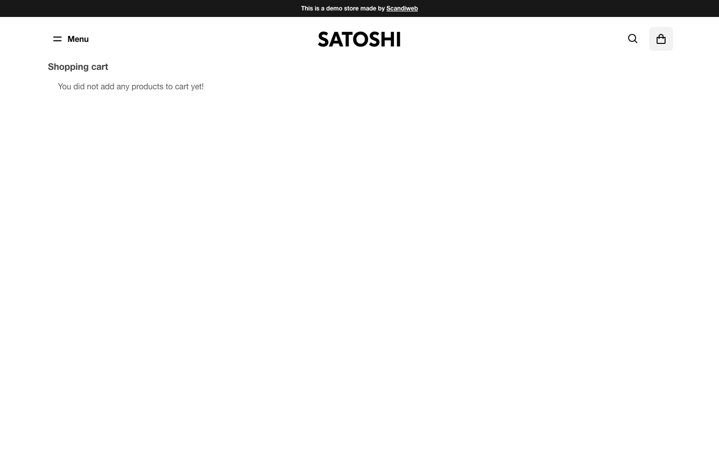 Cart → panel opened — Navi+ on the Satoshi Shopify theme Cart → panel opened — Navi+ on the Satoshi Shopify theme
