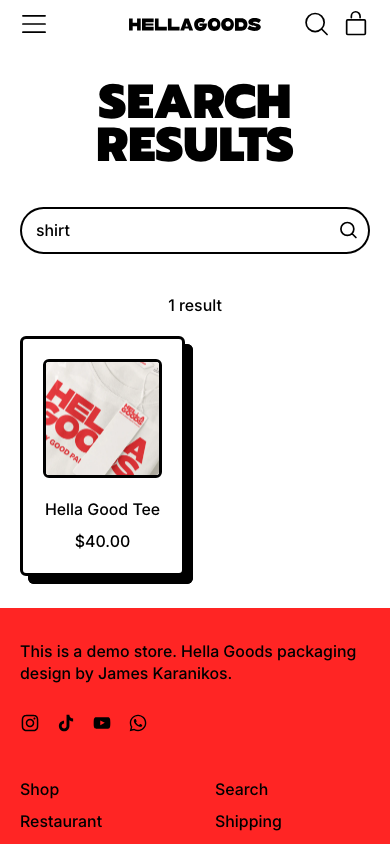 Search → panel opened — Navi+ on the Shapes Shopify theme Search → panel opened — Navi+ on the Shapes Shopify theme