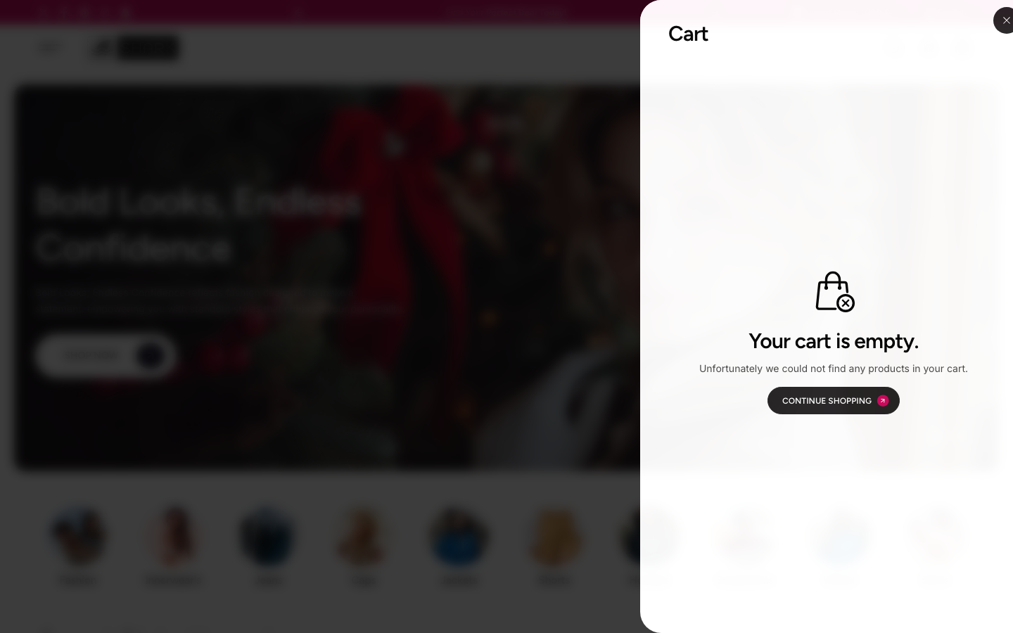 Cart → panel opened — Navi+ on the Shark Shopify theme Cart → panel opened — Navi+ on the Shark Shopify theme