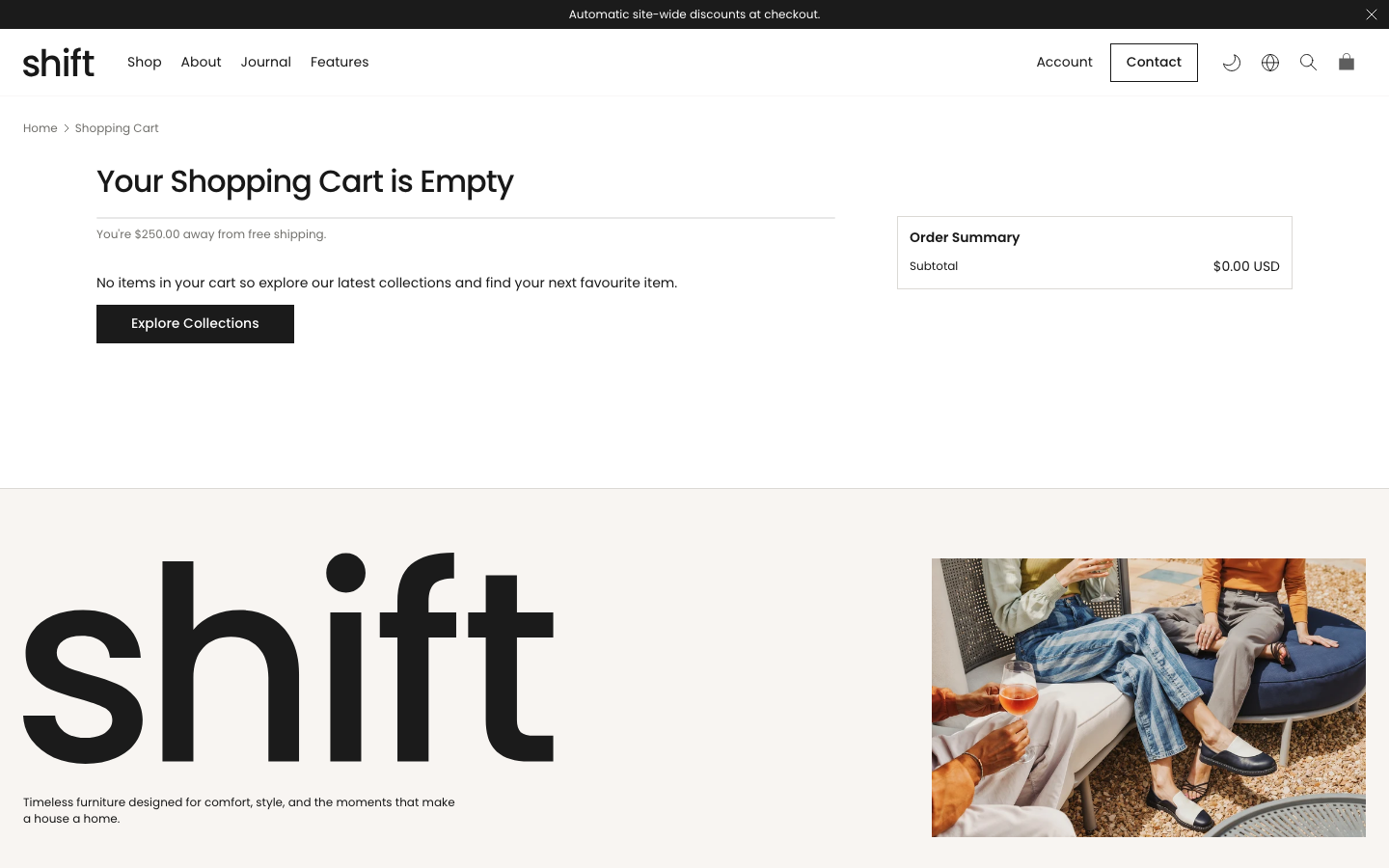 Cart → panel opened — Navi+ on the Shift Shopify theme Cart → panel opened — Navi+ on the Shift Shopify theme