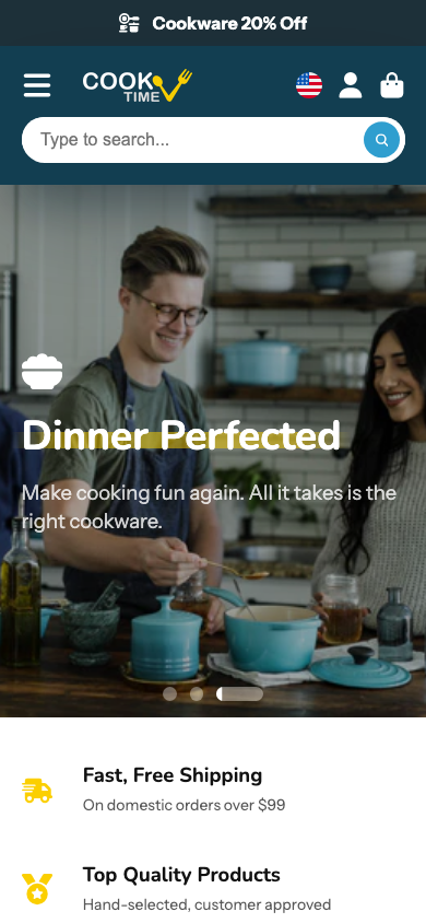 Hamburger → panel opened — Navi+ on the Showtime Shopify theme Hamburger → panel opened — Navi+ on the Showtime Shopify theme