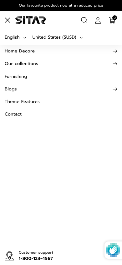 Hamburger → panel opened — Navi+ on the Sitar Shopify theme Hamburger → panel opened — Navi+ on the Sitar Shopify theme