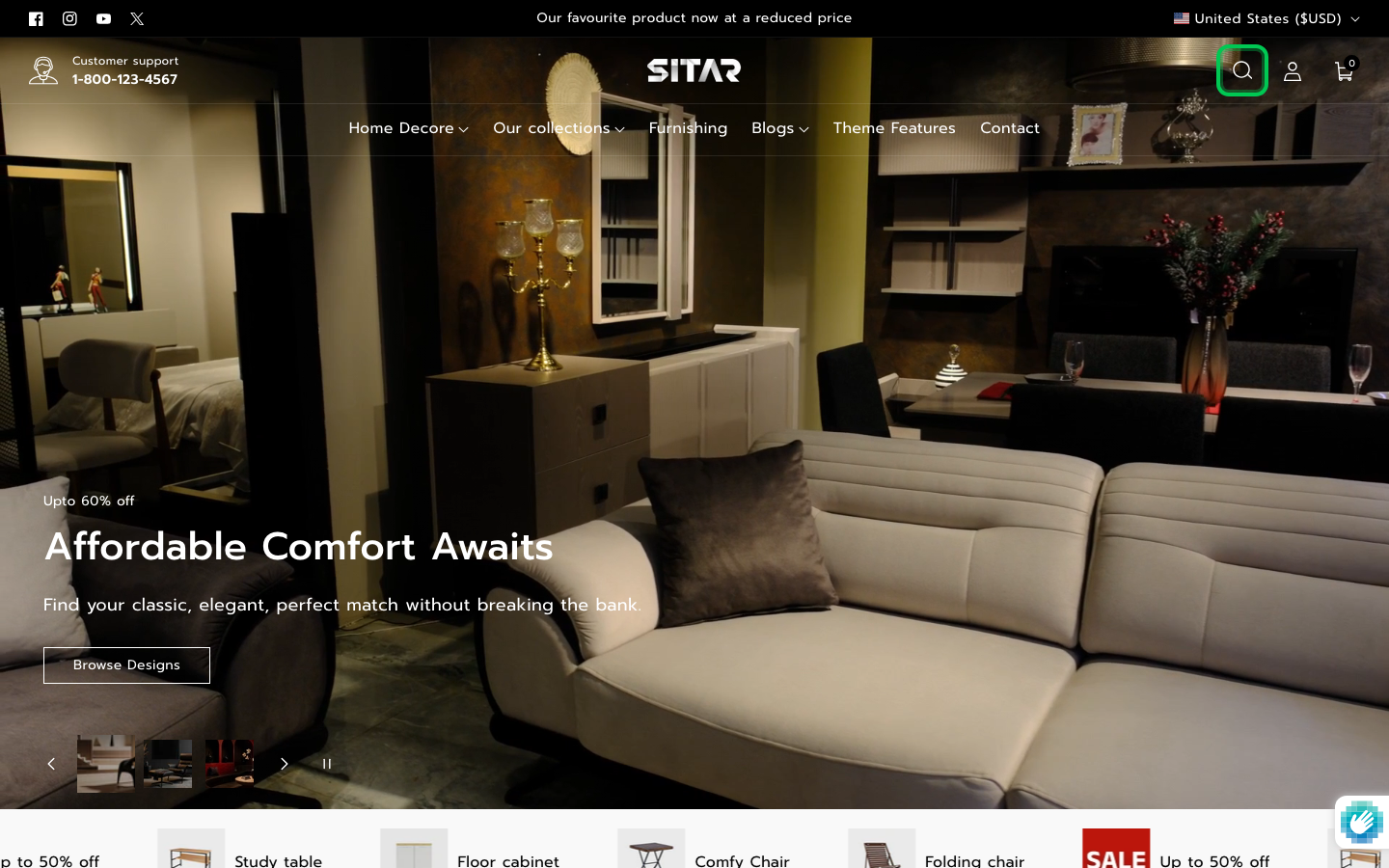 Search → panel opened — Navi+ on the Sitar Shopify theme Search → panel opened — Navi+ on the Sitar Shopify theme