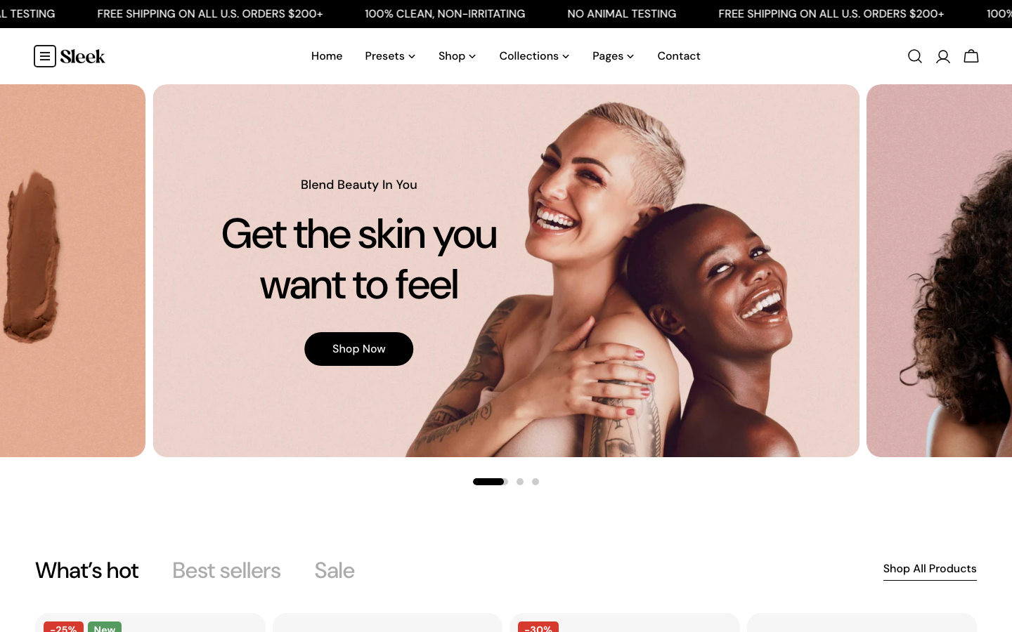 Icon before logo — Navi+ on the Sleek Shopify theme Icon before logo — Navi+ on the Sleek Shopify theme