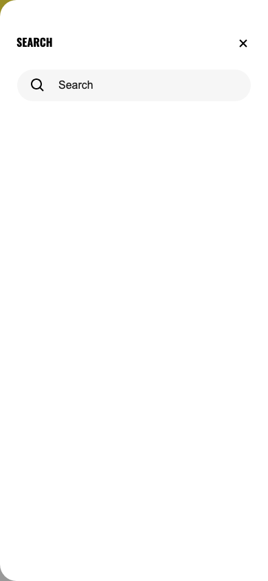 Search → panel opened — Navi+ on the Snazzy Shopify theme Search → panel opened — Navi+ on the Snazzy Shopify theme