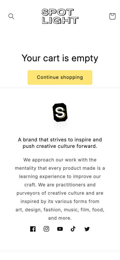 Cart → panel opened — Navi+ on the Spotlight Shopify theme Cart → panel opened — Navi+ on the Spotlight Shopify theme