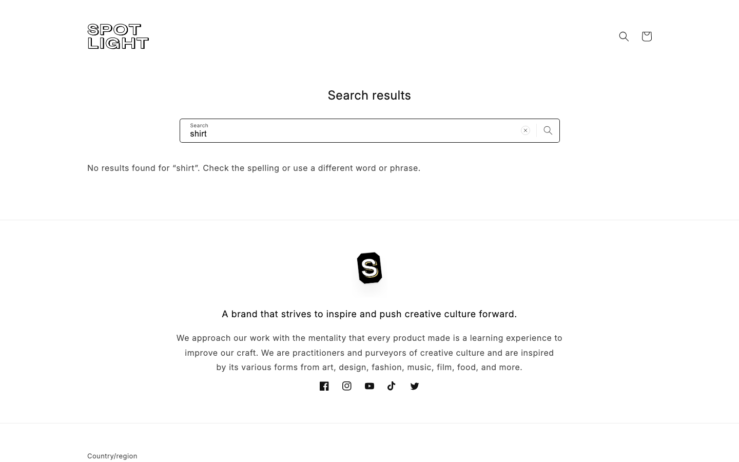 Search → panel opened — Navi+ on the Spotlight Shopify theme Search → panel opened — Navi+ on the Spotlight Shopify theme