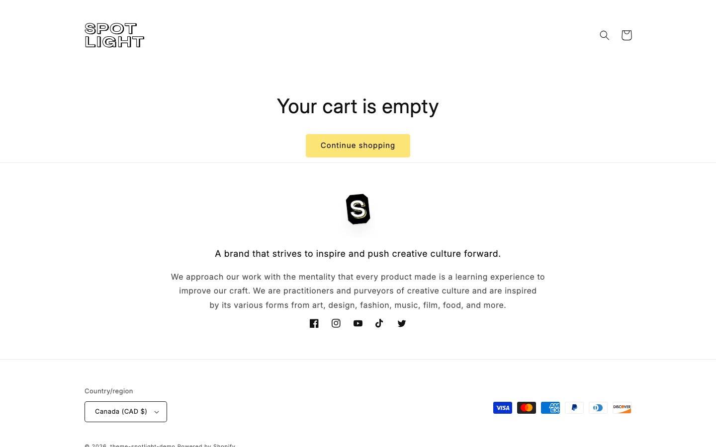 Cart → panel opened — Navi+ on the Spotlight Shopify theme Cart → panel opened — Navi+ on the Spotlight Shopify theme