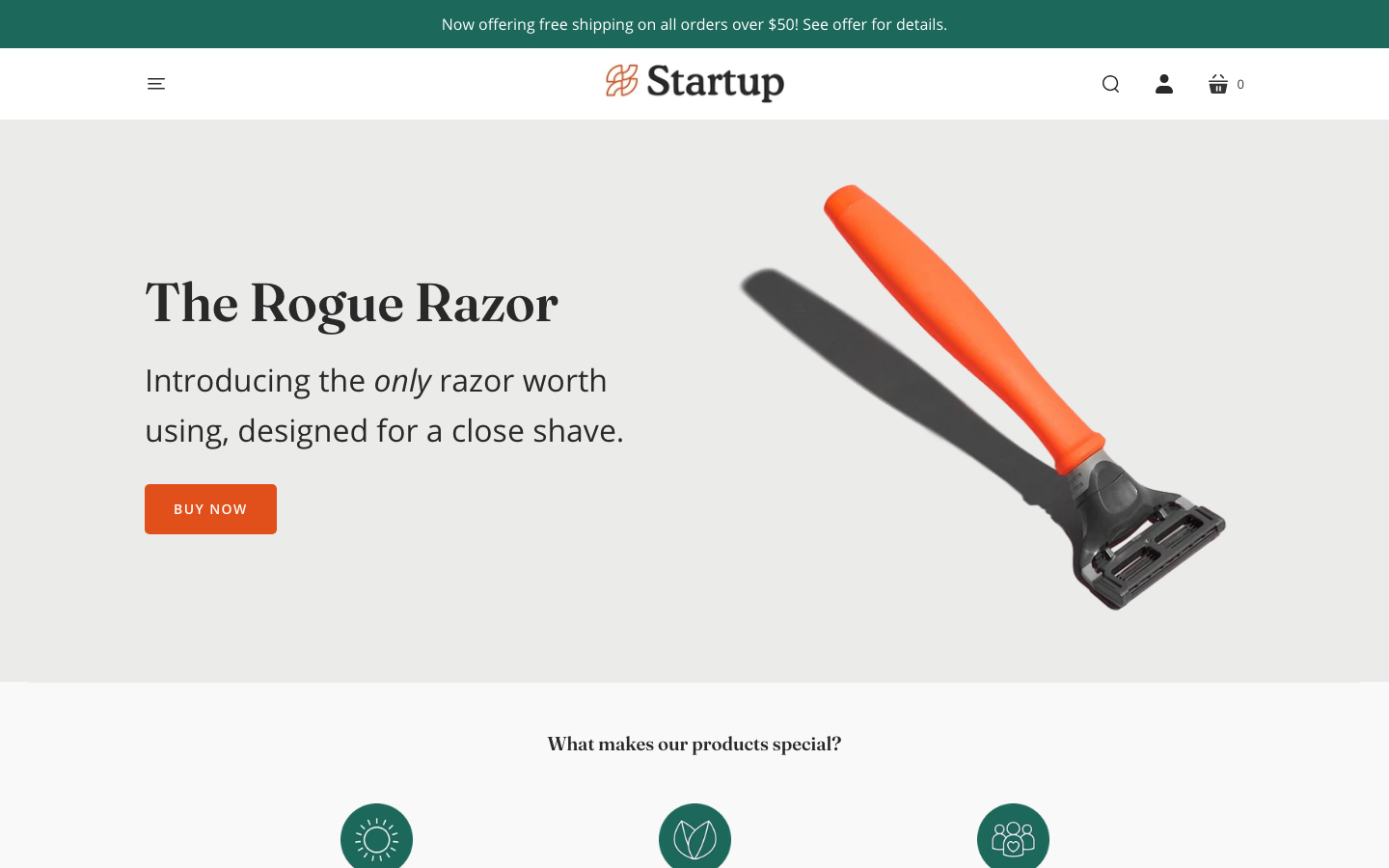Navi+ Mega Menu replacing the desktop menu on the Startup Shopify theme Navi+ Mega Menu replacing the desktop menu on the Startup Shopify theme