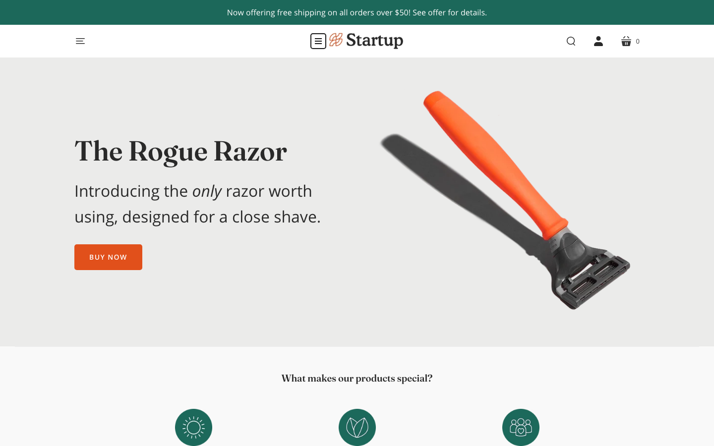 Icon before logo — Navi+ on the Startup Shopify theme Icon before logo — Navi+ on the Startup Shopify theme