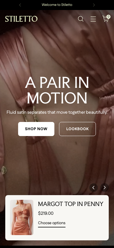Cart → panel opened — Navi+ on the Stiletto Shopify theme Cart → panel opened — Navi+ on the Stiletto Shopify theme