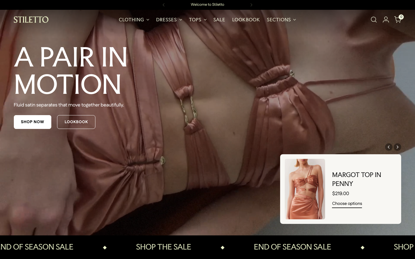 Cart → panel opened — Navi+ on the Stiletto Shopify theme Cart → panel opened — Navi+ on the Stiletto Shopify theme