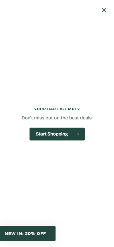 Cart → panel opened — Navi+ on the Stockist Shopify theme Cart → panel opened — Navi+ on the Stockist Shopify theme