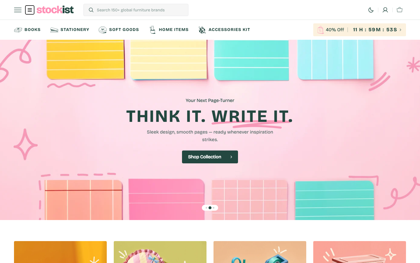 Icon before logo — Navi+ on the Stockist Shopify theme Icon before logo — Navi+ on the Stockist Shopify theme