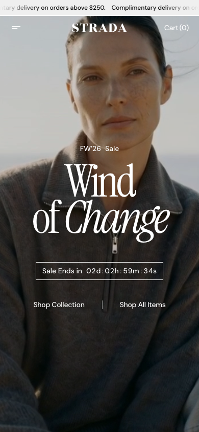 Cart → panel opened — Navi+ on the Strada Shopify theme Cart → panel opened — Navi+ on the Strada Shopify theme